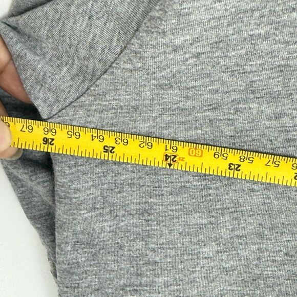 H&M Mens Graphic Football T-Shirt Size L Gray Short Sleeve - Picture 9 of 9